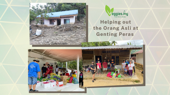 Flood Relief for Orang Asli at Genting Peras