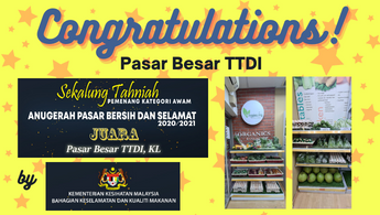 Cleanest and Safest Public Market - Pasar Besar TTDI