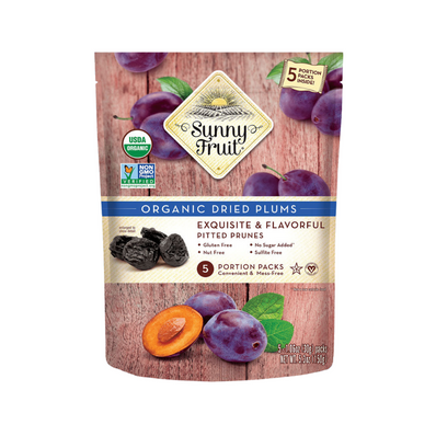 Sunny Fruit ORG Dried Plums - 150g (5 x 30g)