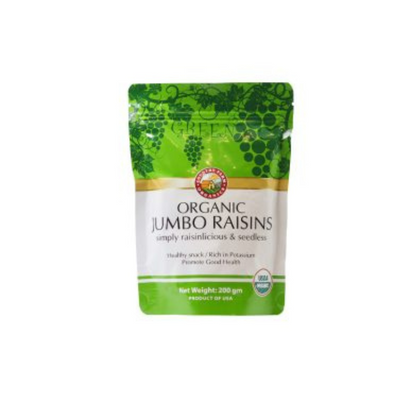 CFO ORG Raisin (Green) - 200g Pouch