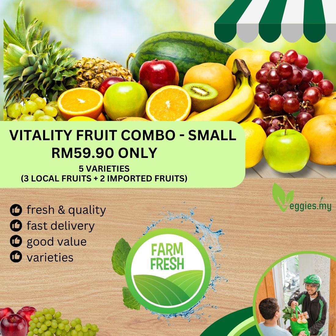 Vitality Fruit Combo Set A