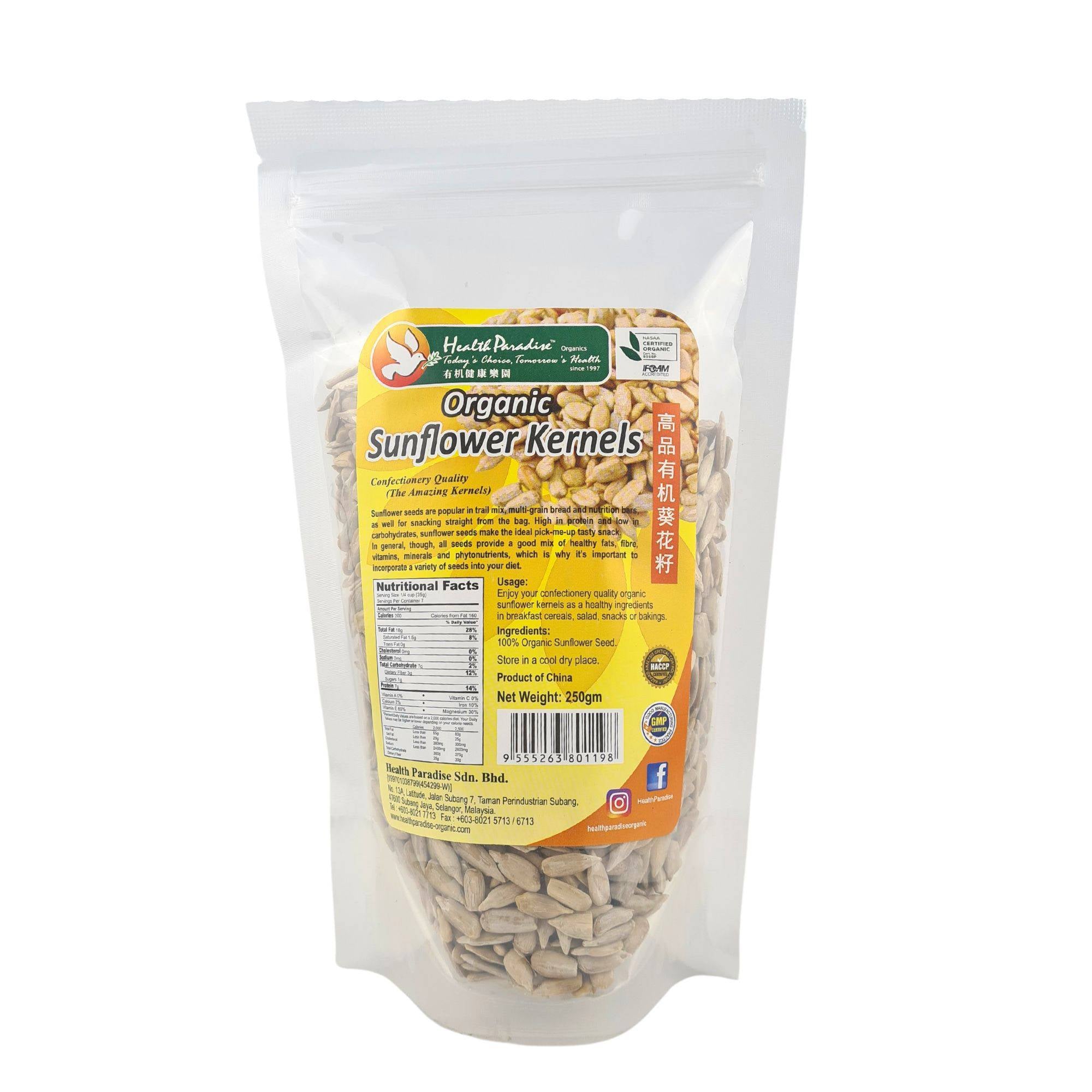 Organic Sunflower Kernels
