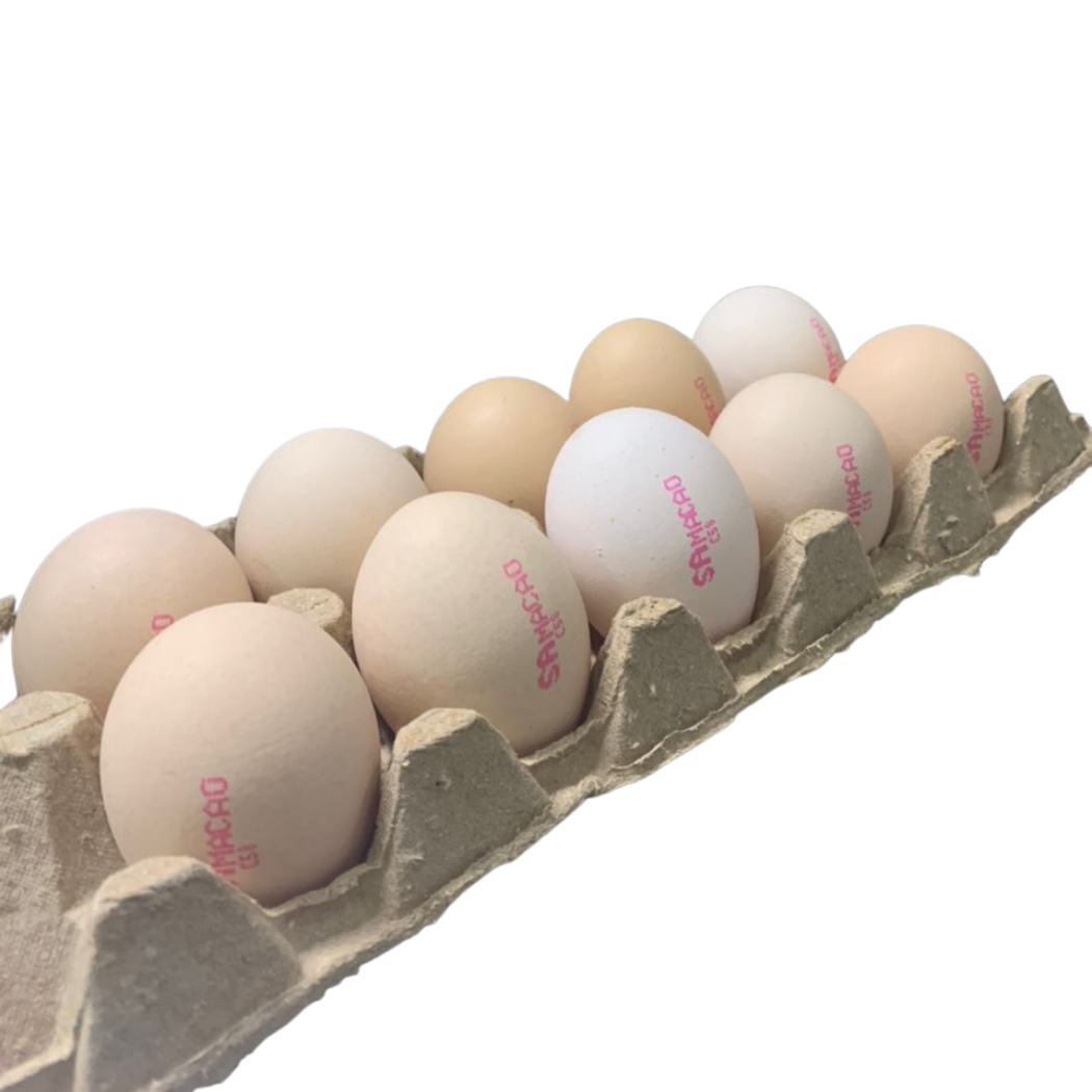 Organic Ma Cao Eggs (Size A) 10pieces