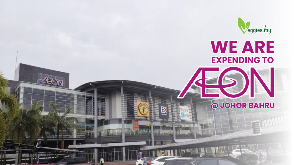 🎉 We're Now at AEON Mall Johor Bahru! Fresh Organic Veggies Closer to You 🥬