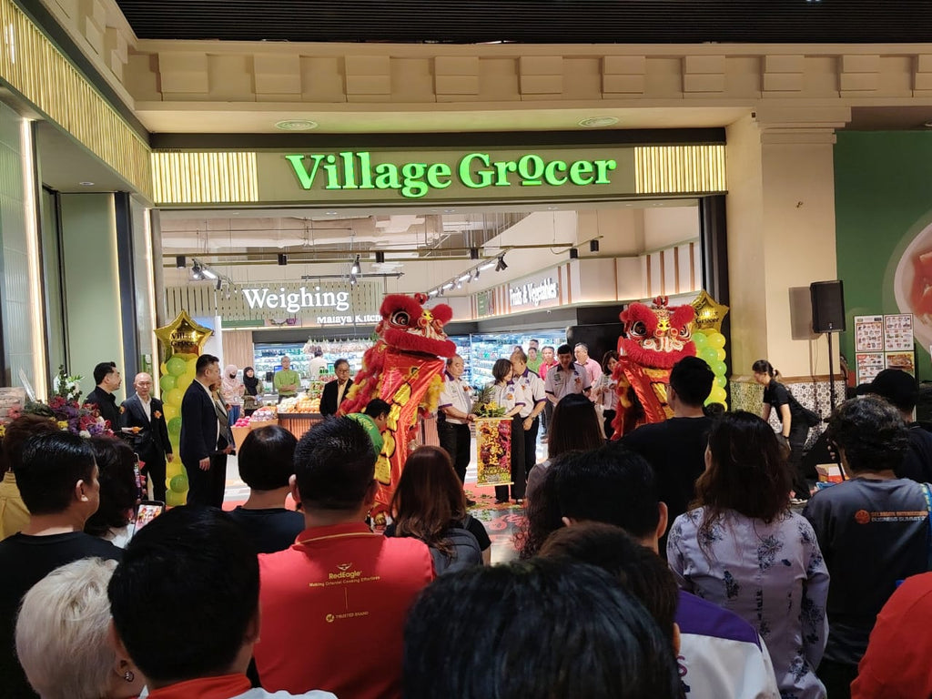 🎉 Find veggies.my at Village Grocer, Empire City Mall! 🌿