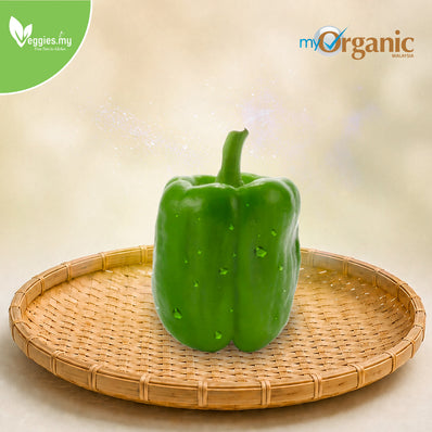 Organic Green Capsicum