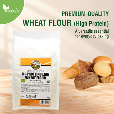 ORG Wheat Flour  (High Protein) 900G