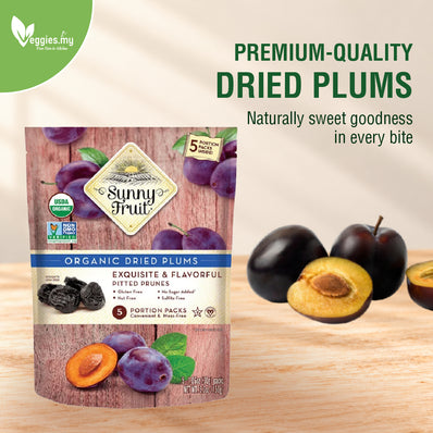 Sunny Fruit ORG Dried Plums 150G (5 x 30G)