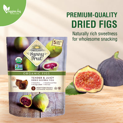 Sunny Fruit ORG Dried Figs 250G (5 x 50G)