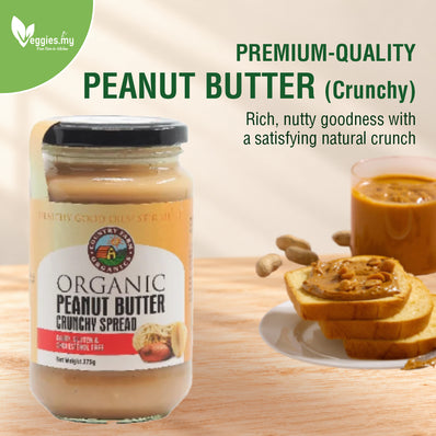 CFO ORG Peanut Butter (Crunchy) 375G