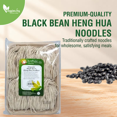Organic Black Bean Heng Hua Noodles 250G