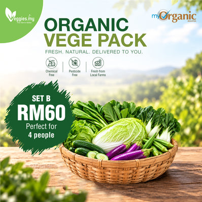 Organic Vege Pack Set B (3.5kg)