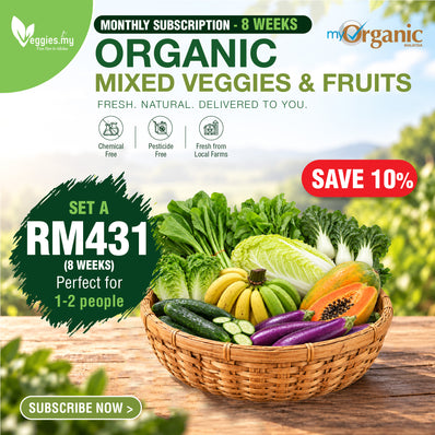 Mixed Veggies & Fruits Set A (Monthly Subscription)