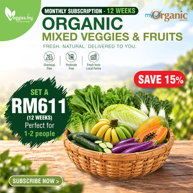 Mixed Veggies & Fruits Set A (Monthly Subscription)