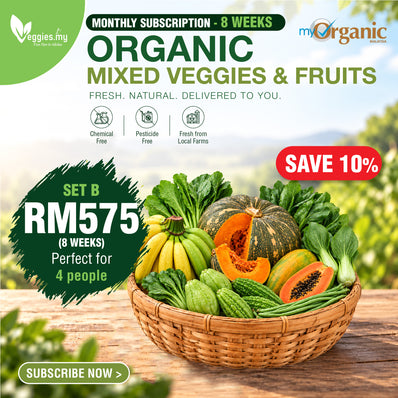 Mixed Veggies & Fruits Set B (Monthly Subscription)