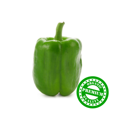 Organic Green Capsicum